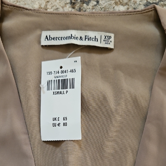 Abercrombie & Fitch Taupe Dress - Picture 2 of 3
